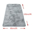 thumbnail image 2 of Super Soft Fluffy Solid Plush Shag Rug Shaggy Area Rugs Bedroom Living Room Anti-skid Carpet Yoga Mat Child Play Floor Pad, 2 of 6