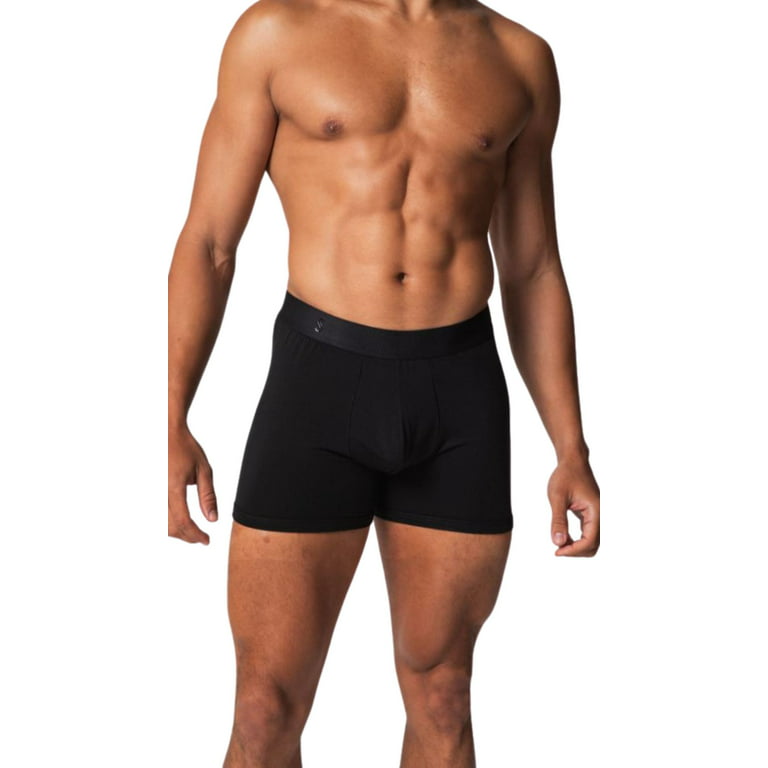 Single Stitch, Men's Boxer Brief Underwear, Sustainable