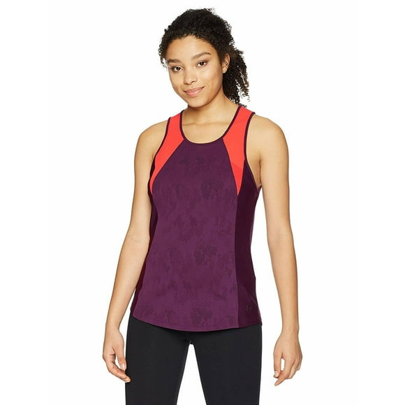 UNDER ARMOUR 1320591 Sport Vanish Mesh Tank Top Merlot / Tonal ( S )