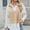 Beige, variant on Women's Lightweight Cardigan V-Neck Long Sleeve Loose Knit Casual Sweater
