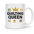 thumbnail image 2 of Quilting Queen 11 oz Coffee Mug - Sewing Room White Ceramic Gift, 2 of 6