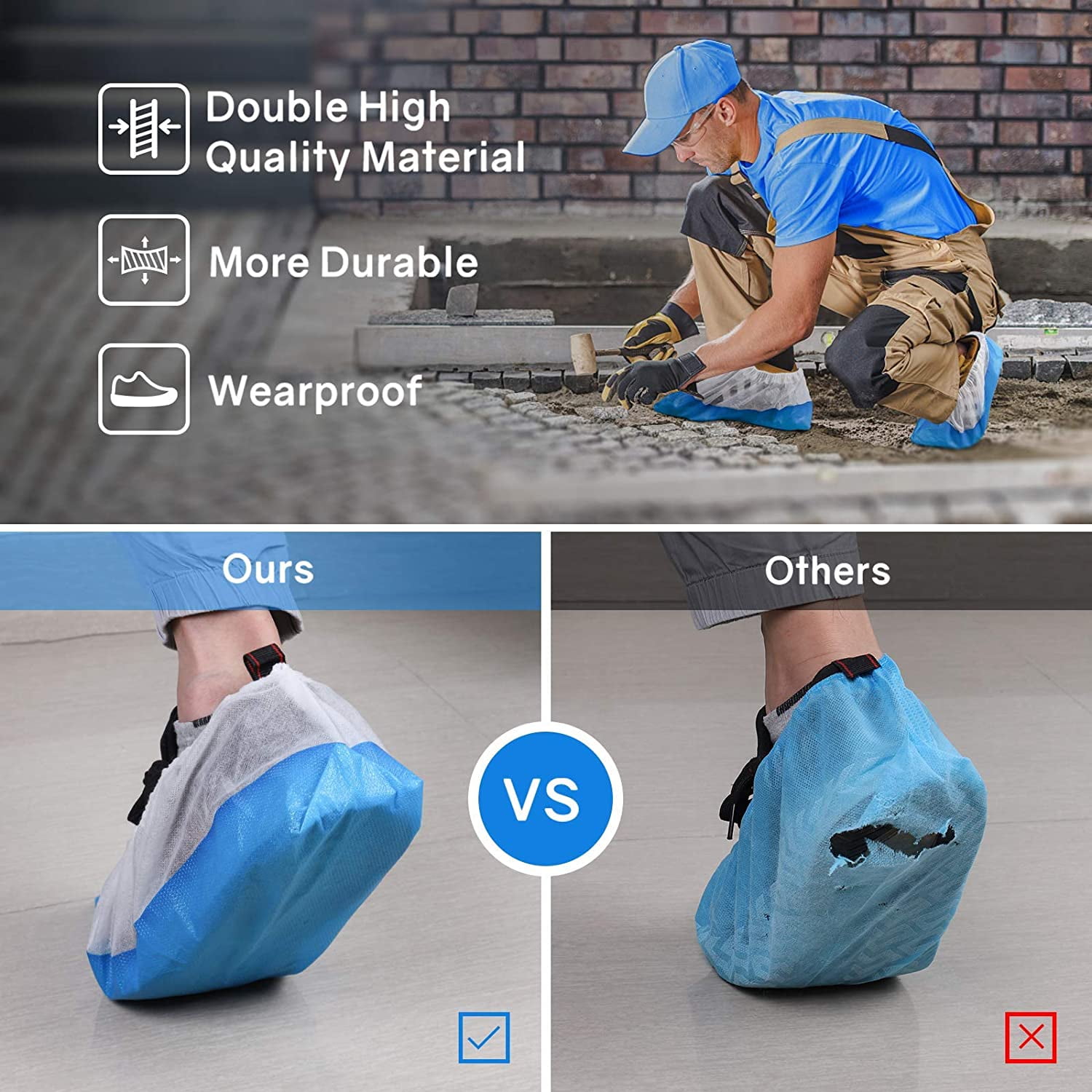 Heavy duty shoe covers deals
