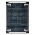thumbnail image 2 of Jill Zarin Uptown Collection Area Rug - Lenox Hill (9' x 12' 2" Rectangle Navy Blue/Ivory), 2 of 6