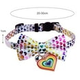 thumbnail image 6 of 1 Set Pet Collar Comfortable Anti-Lock Flexible Fashion Puppy Cats Collar with Bell Pet Accessories, 6 of 8