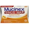 5 Pack - Mucinex Sinus-Max Pressure and Pain Caplets, 20 Count Each