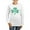 White, variant on CafePress - Shamrock Of Shamrocks Women's Long Sleeve T Shirt - Women's Long Sleeve Graphic Casual T-Shirt