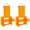 Orange, variant on Trailer Stake Pocket Winch, Stake Pocket Winch 16200 Lbs Capacity and 5400 Lbs Load Limit for Flatbed Trailer Trucks Winches, Pack of 2