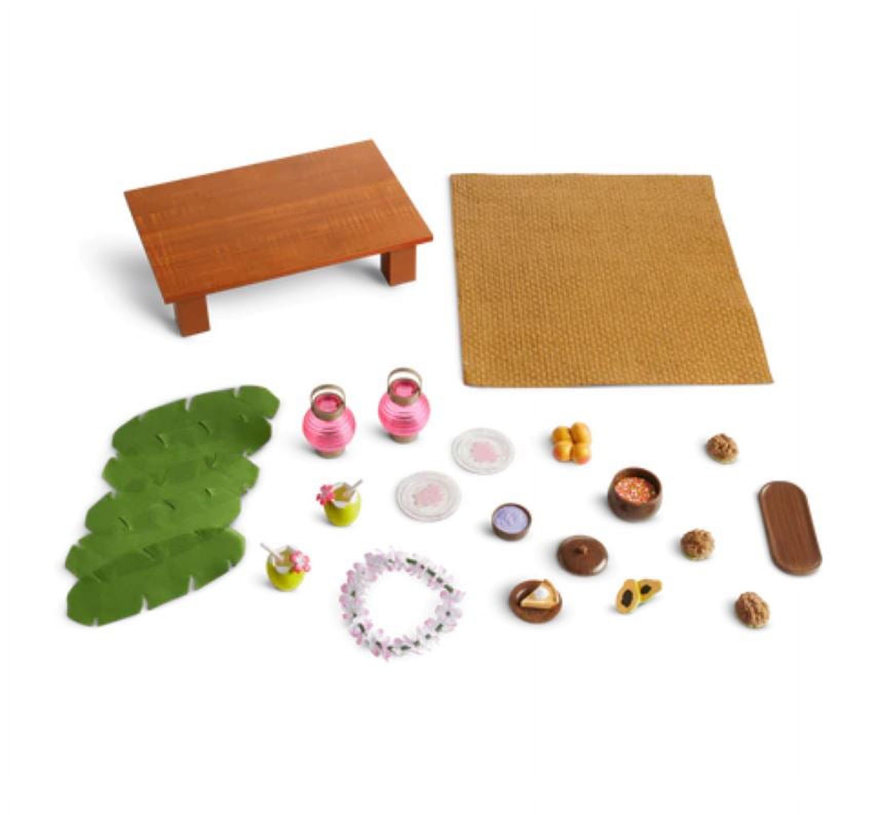 American Girl Doll Accessories Nanea’s Luau Set for 18" Dolls (Doll Not Included)