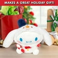 thumbnail image 4 of Hello Kitty and Friends 8" Cinnamoroll Snowman Plush - Limited Edition Officially Licensed Sanrio - Soft Stuffed Animal Toy Figure - Easter Basket Stuffer Gift for Kids, Girls, Boys, 4 of 5