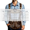 thumbnail image 3 of Yusimy Mens Oktoberfest Graphic Tee，Long Sleeve Funny Print Shirt，Festive Party Pullover for Holiday Celebrations，Fun Costume Top for Beer Festival, 3 of 5