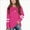 A48-Hot Pink, variant on Hessimy Kids Holiday Blouse Girls' Autumn and Winter Floral Base Shirt Girls' Flying Sleeve Autumn T Shirt Little Girls Crewneck Base Shirt teen girl tops (Blue,12-13 Years)