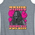 thumbnail image 3 of Janis Joplin - Janis Drawing - Women's Racerback Tank Top, 3 of 5