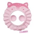 thumbnail image 3 of Gorro de baño para ducha, lavable, suave, protector de ojos y oídos, visera de baño ajustable para niños y niñas, unisex., 3 of 8