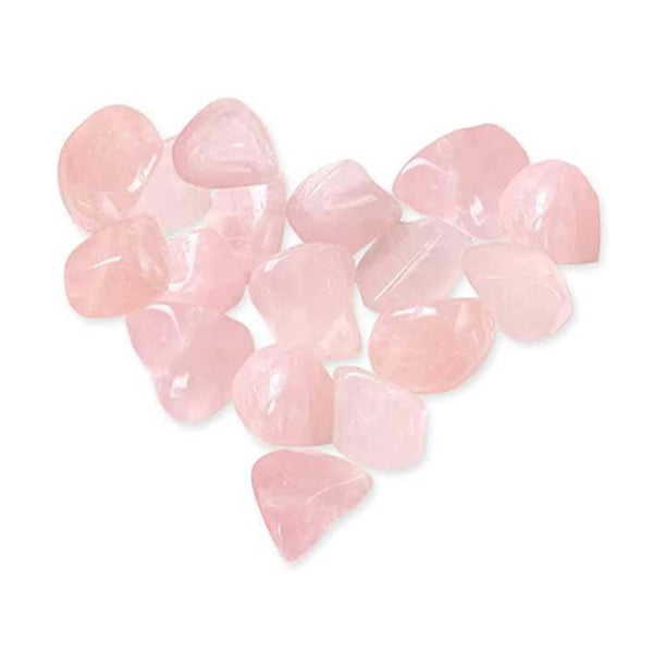 Qarigey Piedra de cristal rosa resistente al desgaste, apariencia exquisita, hermosa piedra preciosa Manual, decoración del hogar, joyería cuidado de los oídos Tipo 2