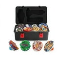 thumbnail image 3 of Birthday Gift 17PCS Battling Top Burst Gyro Toy Set 12 Spinning Tops 3 Launchers Combat Battling Game with Portable Storage Box, 3 of 8