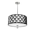 thumbnail image 1 of Suspension Dainolite HAN-194P-PC-BW Noir / Blanc, 1 of 1