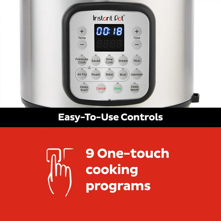 Instant Pot Pro Crisp 8-Quart Air Fryer and Electric Pressure