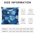 thumbnail image 5 of Chilfamy  Modern Blue Geometric Dots Farmhouse Sofa Pillowcase Watercolor Abstract Blue Geometry White Sofa Cushion Cover Chinoiserie Pillow Cover Case for Sofa Living Room, 5 of 5