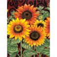 thumbnail image 1 of Cuadros Decorativos 5D DIY Diamante Pintura Girasol Taladro Completo Rhinestone Mosaico Arte Imagen Kit Likrtyny embutido en tela, 1 of 9