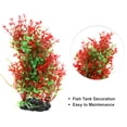 thumbnail image 3 of 1 Pieza De Plantas De Plástico Para Acuario, Planta Acuática Artificial Para Decoración De Plantas De Paisaje De Pecera, Rojo, Verde, 7.87, 3 of 7