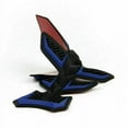 thumbnail image 3 of 3D Rubber Side Tank Pad Protector Gas Fit For Kawasaki ZX 6R 10R Z1000 Z750 Blue, 3 of 5