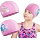 thumbnail image 1 of Gorros de natación KEWITY para niños 2 uds impermeable pelo largo y corto, 1 of 5
