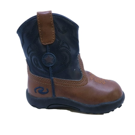 

Pre-owned Roper Boys Brown| Black Boots size: 3.5 Infant