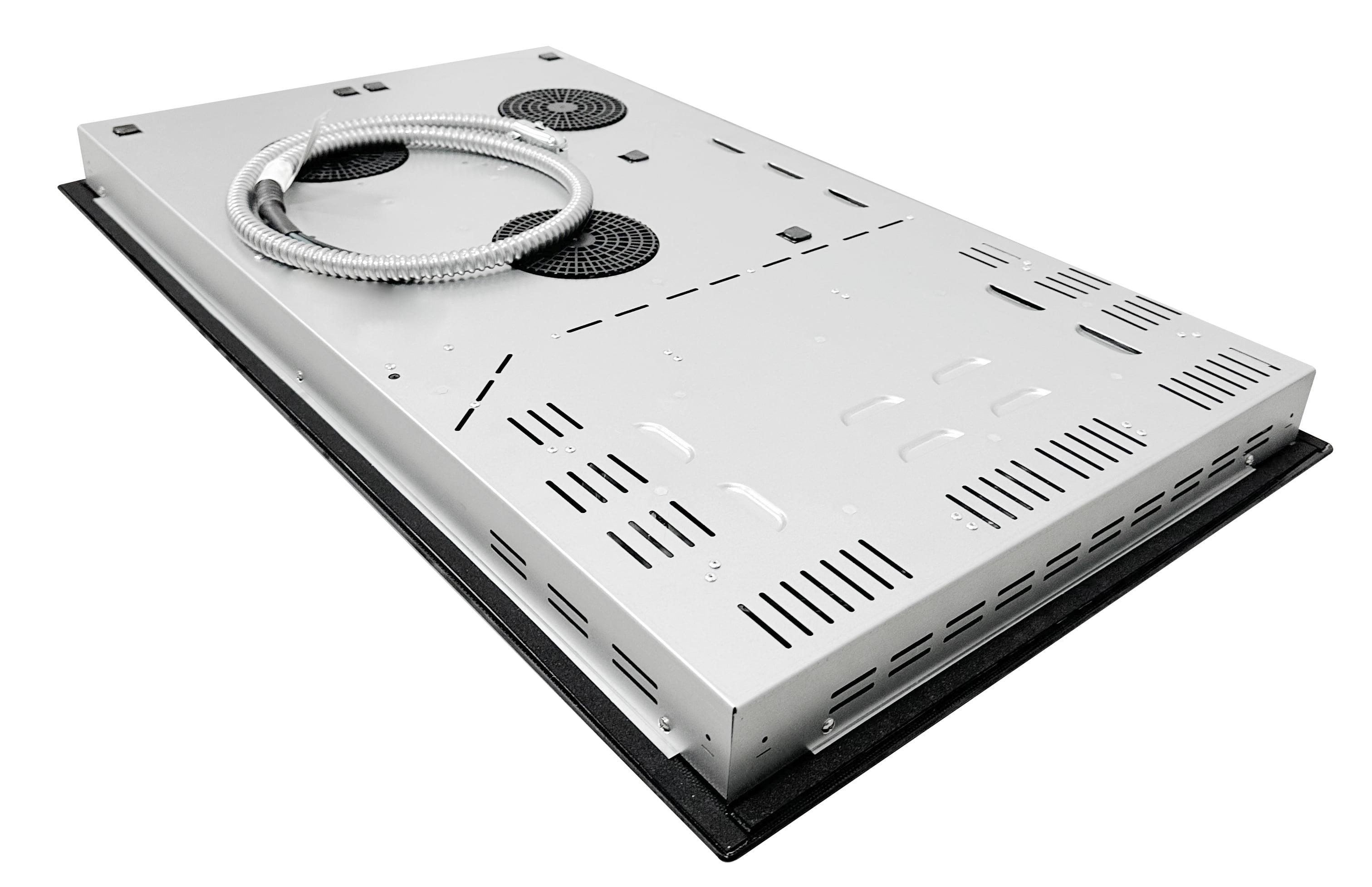 Equator 36" Electric Hybrid CERAMIC-INDUCTION 5 Burner Cooktop 9 Power 220V in Black