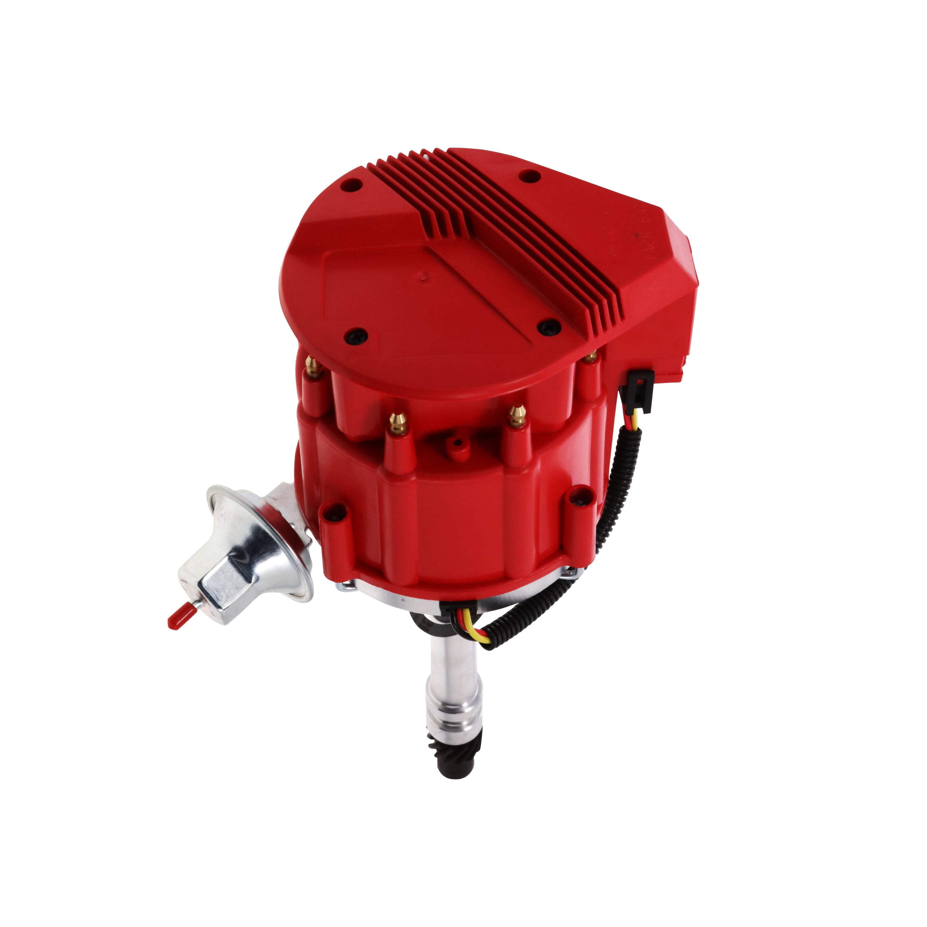 TSP HEI Distributor with Super Cap for Chevy Small Big Block V8 - Red