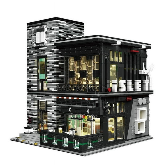 Pub and Restaurant Modular City Building Blocks Set | 3,992 Pieces | GJ-MPR