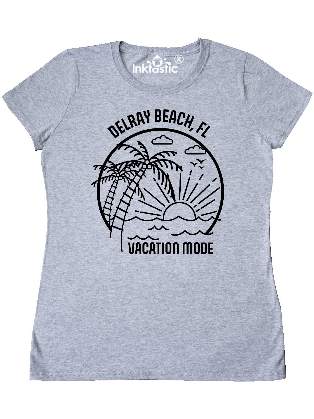 INKtastic - Inktastic Summer Vacation Mode Delray Beach Florida Adult ...