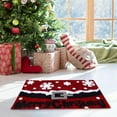 thumbnail image 7 of PALIFEUR Christmas Bathroom Rugs, Extra Thick Soft Absorbent Christmas Stree Bath Mat, Non Slip Washable Bathroom Mat, Xmas Winter Bath Rugs for Christmas Holiday Party Decorations, 24" x 16", 7 of 7