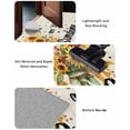 thumbnail image 5 of Vintage American Pastoral Front Door Mat Sunflower Bee Farm Welcome Doormat Indoor Outdoor Entrance Floor Mat Non-Slip Washable Runner Rug for Front Porch Decor 24x71 Inch, 5 of 6