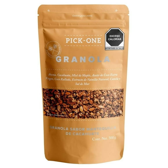 Granola Pick One mantequilla de cacahuate 300 g