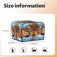 thumbnail image 5 of Fotbe Animals on Noah's Ark for Four Slice Toaster Cover, Fingerprint Protector, Super Soft Appliance Cover And Dust Cover,Bread Dust Cover & Fingerprint Protection, 5 of 7