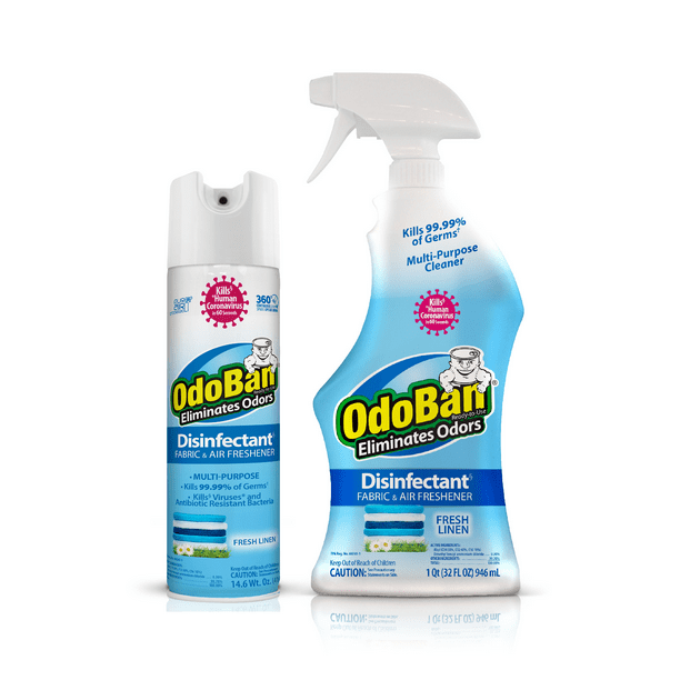 OdoBan ReadytoUse Disinfectant and Harsh Aroma Eliminator, Cleaner and Fabric/Air Freshener