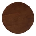 thumbnail image 4 of Sofa Side Table, Round, Gold Walnut, Wood, Metal Steel, Modern Contemporary Mid-Century, Living Lounge Cafe Room Hotel Lobby Hospitality, 4 of 6
