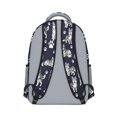 thumbnail image 3 of Siberian Husky and Dog Paw Print Backpack for School, Cute School Bag with Adjustable Shoulder Straps and Padded Back, 15.3"x11"x6.7", 3 of 5