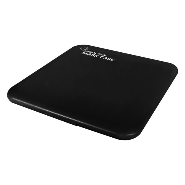 Caja de almacenamiento de máscara a prueba de polvo a prueba de agua Estuche de cubierta facial desechable (negro) Likrtyny Para estrenar
