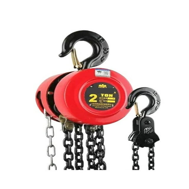 Type 1-10 Ton 1.5-9 Meters Manual Ratchet Winch, Lifting Crane Block Hand Chain Hoist ,Easy to Setup