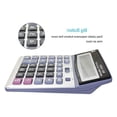 thumbnail image 4 of 12 Digits Electronic Calculator Portable Solar Calculator without Battery for Financial Office, 4 of 9