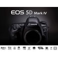 thumbnail image 2 of Canon EOS 5D Mark IV DSLR Camera (Body Only) (Intl Model) Version) 30.4 Megapixe, 2 of 9