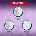 thumbnail image 3 of Lysol® Toilet Bowl Cleaner Action Gel with Angled Bottle, Power+ Odour Fighting Formula, Cleans & Disinfects, Removes Hard Water & Rust Stains, Kills 99.9% of Germs, Fresh Scent, 710 mL, 3 of 9