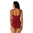 thumbnail image 4 of Speedo Maillot de Bain une Pièce pour Femmes Endurance+ Débardeur Froncé avec Bretelles Réglables - Rhubarbe, Taille : 12, 4 of 4