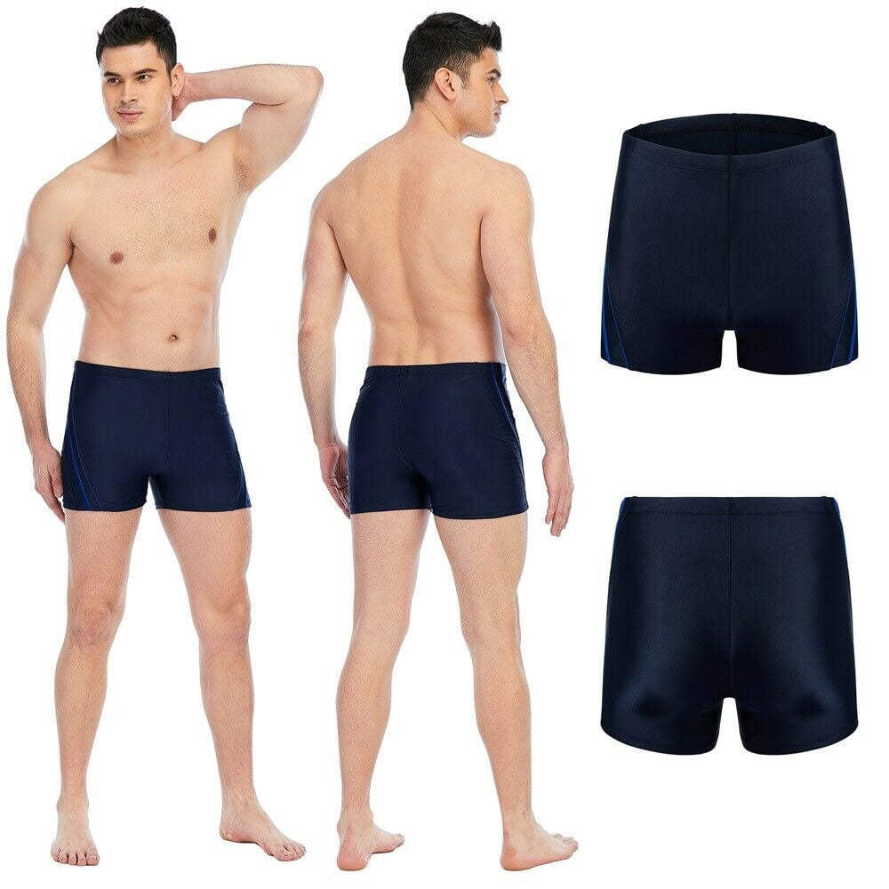 Men's Square Leg Swim Briefs Swimsuit Athletic Swimwear Bathing Suit Swimming Trunks