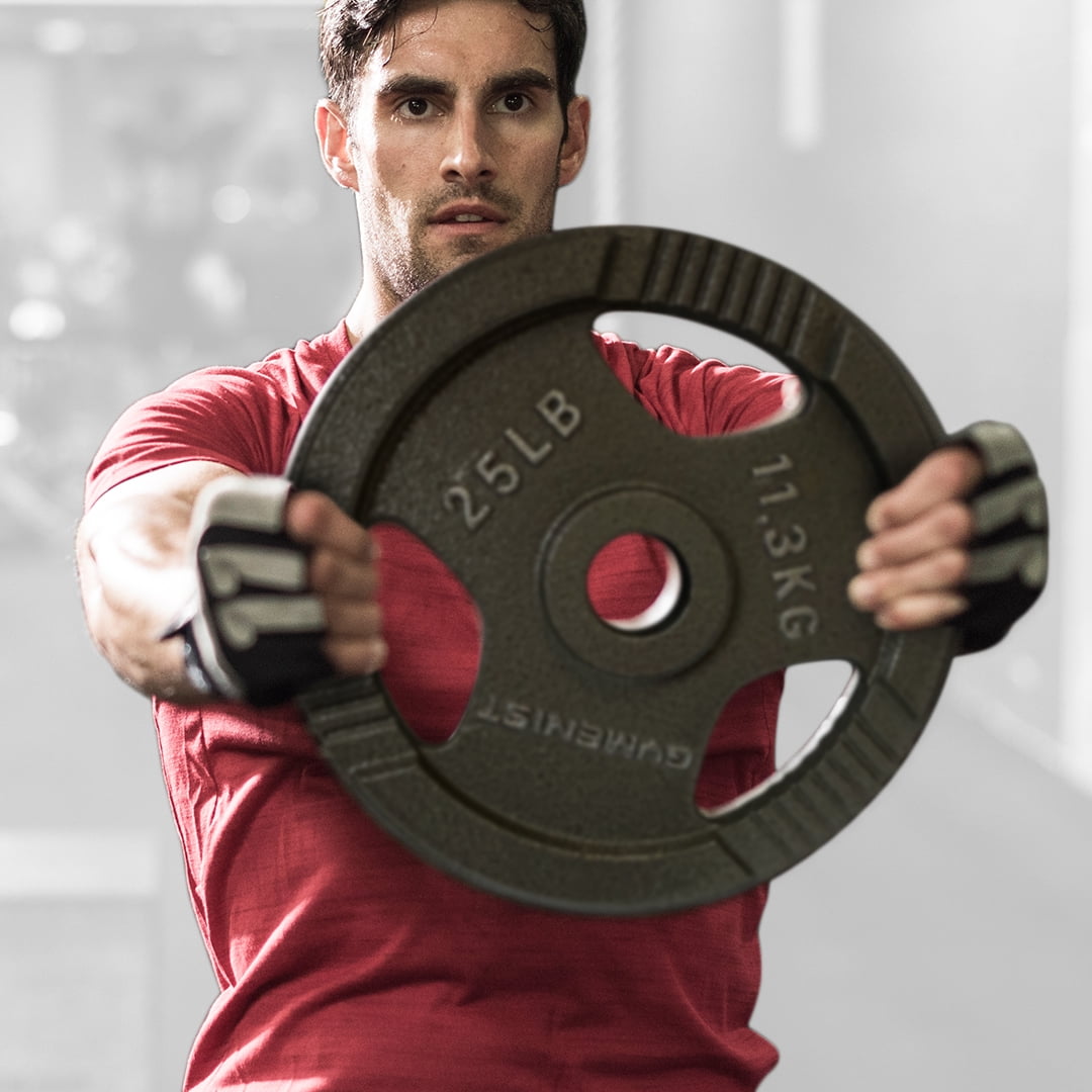 Gymenist, 45lb Metal Weight Plate, Pair