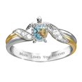 thumbnail image 1 of Healthy Turtle Inlaid Zircon Personality Ring Girl Mother's Day Gift Jewelr 9, 1 of 5