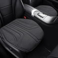 thumbnail image 5 of Car Seat Cushion Cover Breathable Leather Velvet Half Cover with Mesh Material for All Season Comfort, 5 of 5