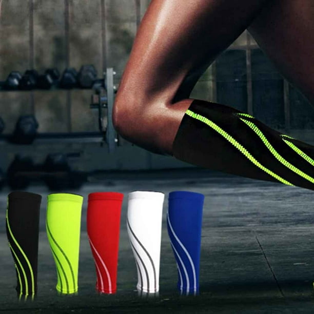1x Women Men Graduated Calf Compression Socks Compression Sleeve Unisex Leg  Sleeves for Running Cycling Basketball 