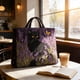 thumbnail image 1 of Uuiauoio Canvas Tote Bag Large Capacity Shoulder Bag for Women Fashion Printed Beach Shopping Work Travel Daily Use Gift Idea, 1 of 6